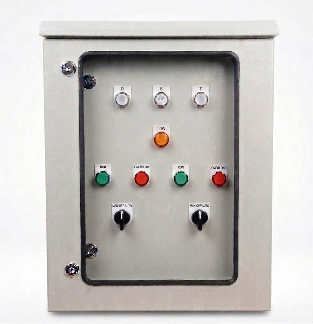 Booster Pump Control — ตู้ควบคุมปั๊มน้ำเพิ่มแรงดัน