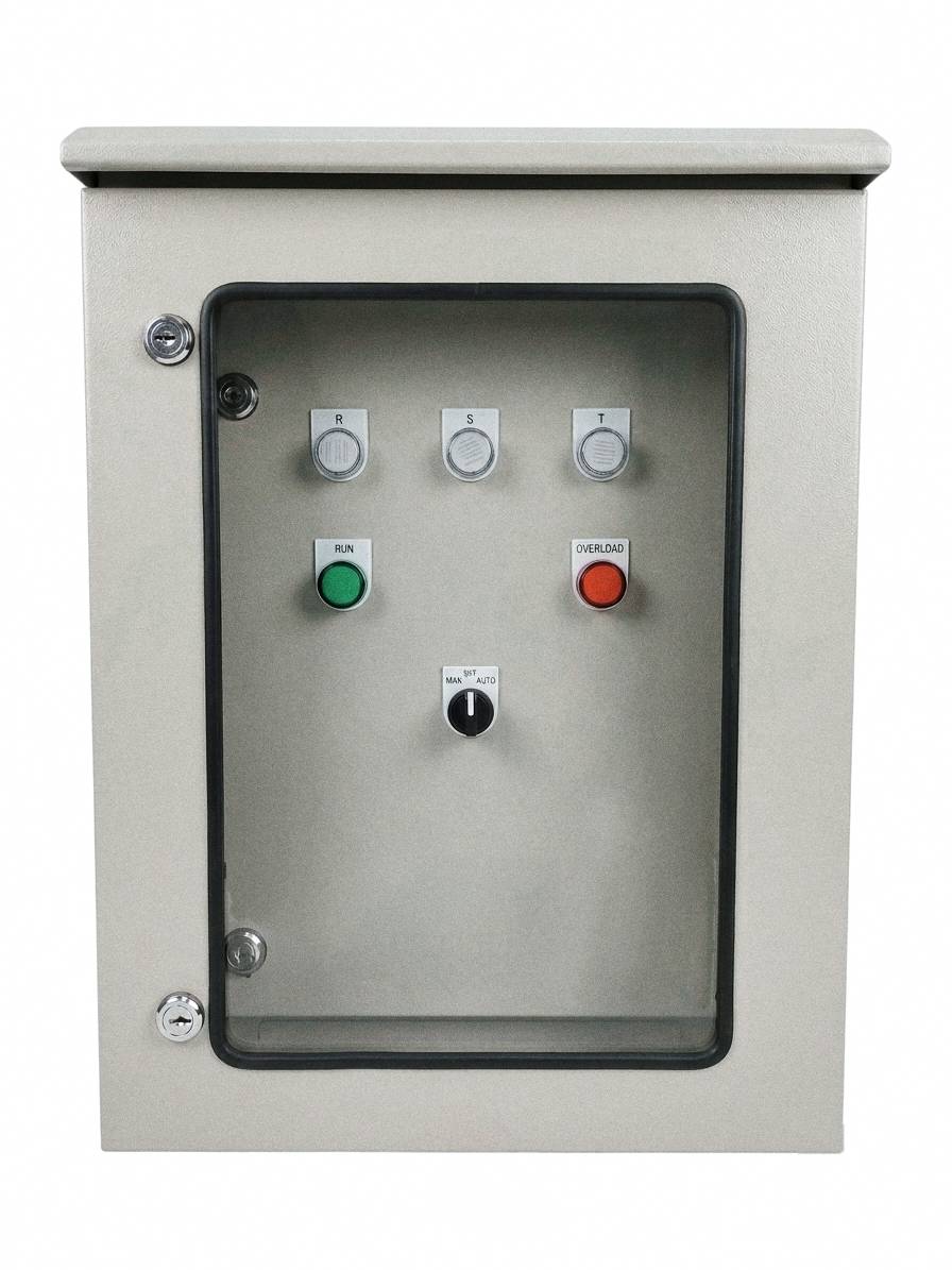 Sewage-Pump ABB  SEW17042026001-1HP 380V ตู้มีกระจก 2 ชั้นกันน้ำ